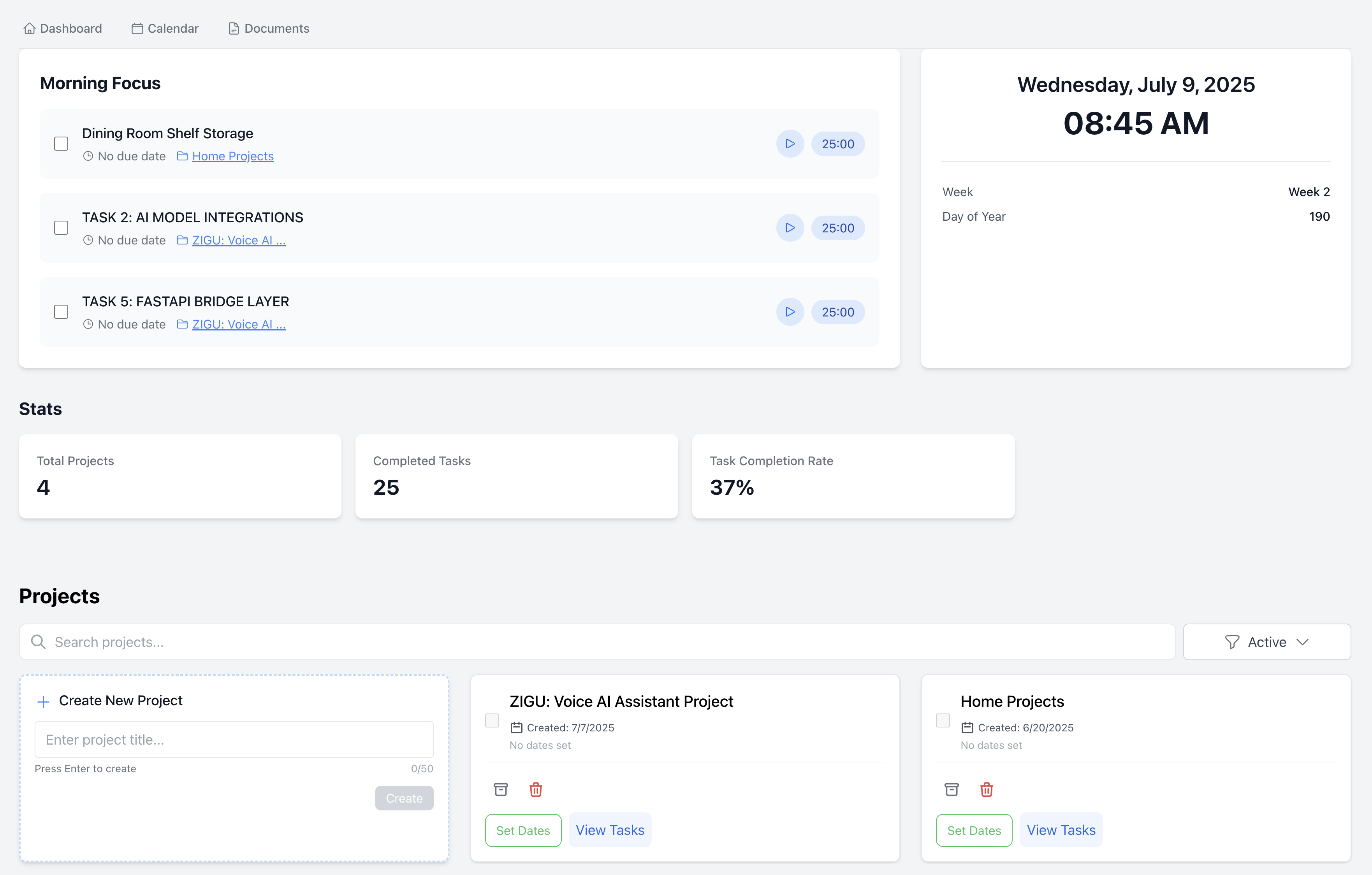 Doneish Dashboard